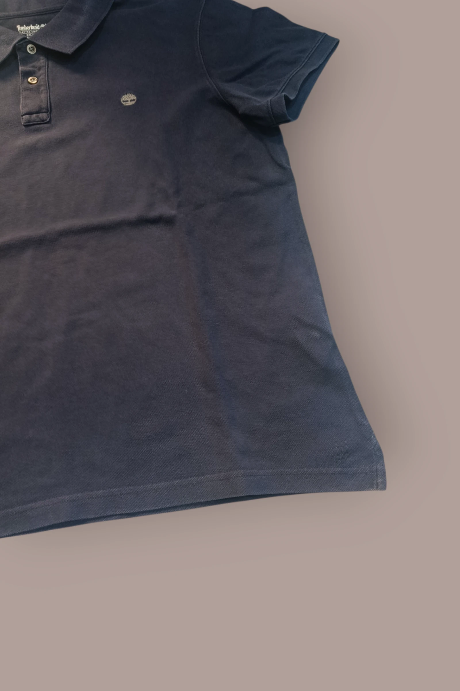 | Polo Timberland Masculino | Cor Azul Marinho | 100% Algodão | Piqué Logo Bordado | Tamanho XXL | – photo 7